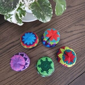 Set of 5 Hackey Sacks